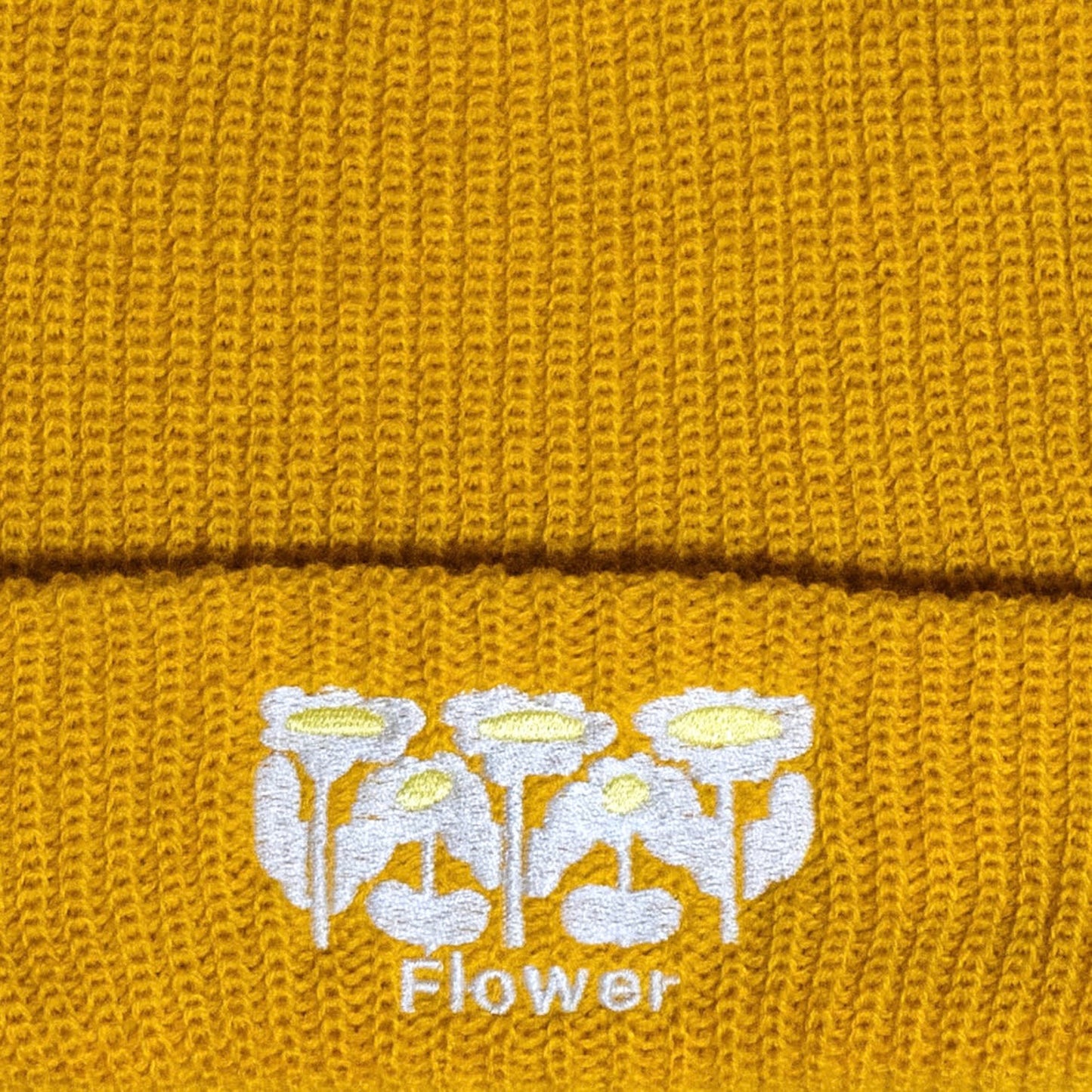 Flower garden knit CAP