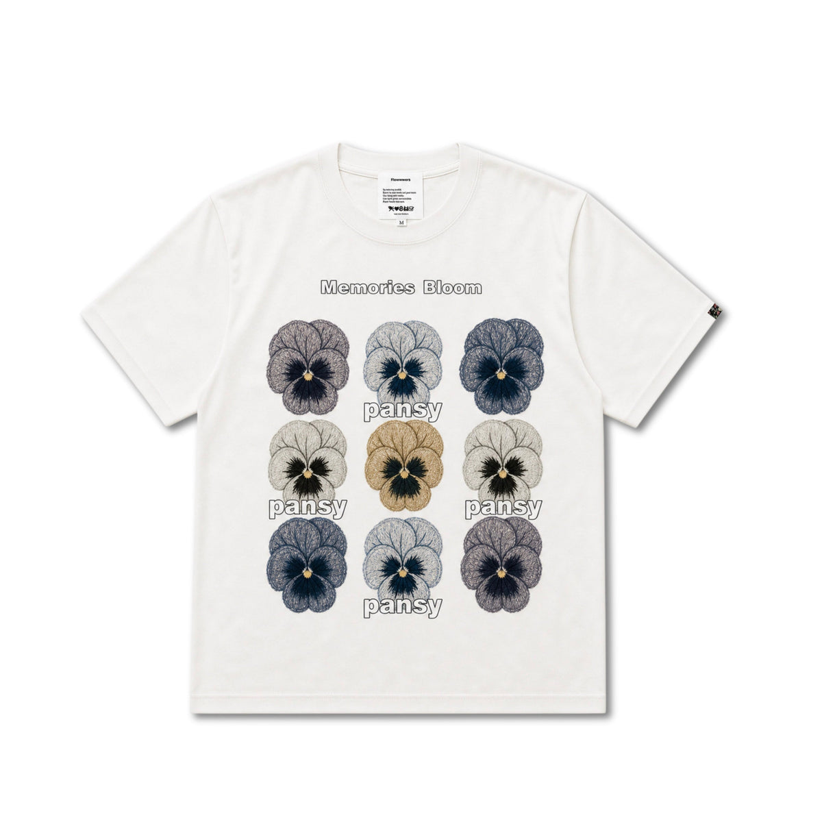 Pansy crayon Tee
