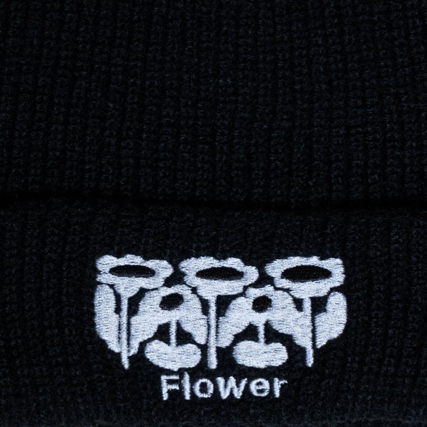 Flower garden Knit cap