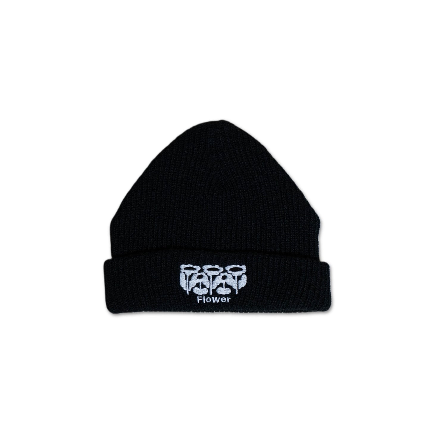 Flower garden Knit cap
