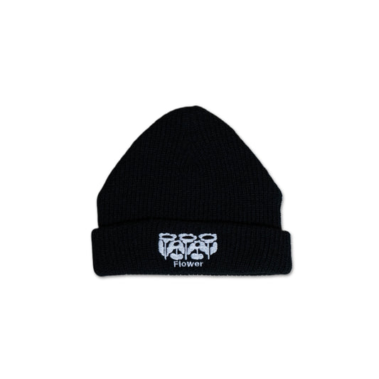 Flower garden Knit cap