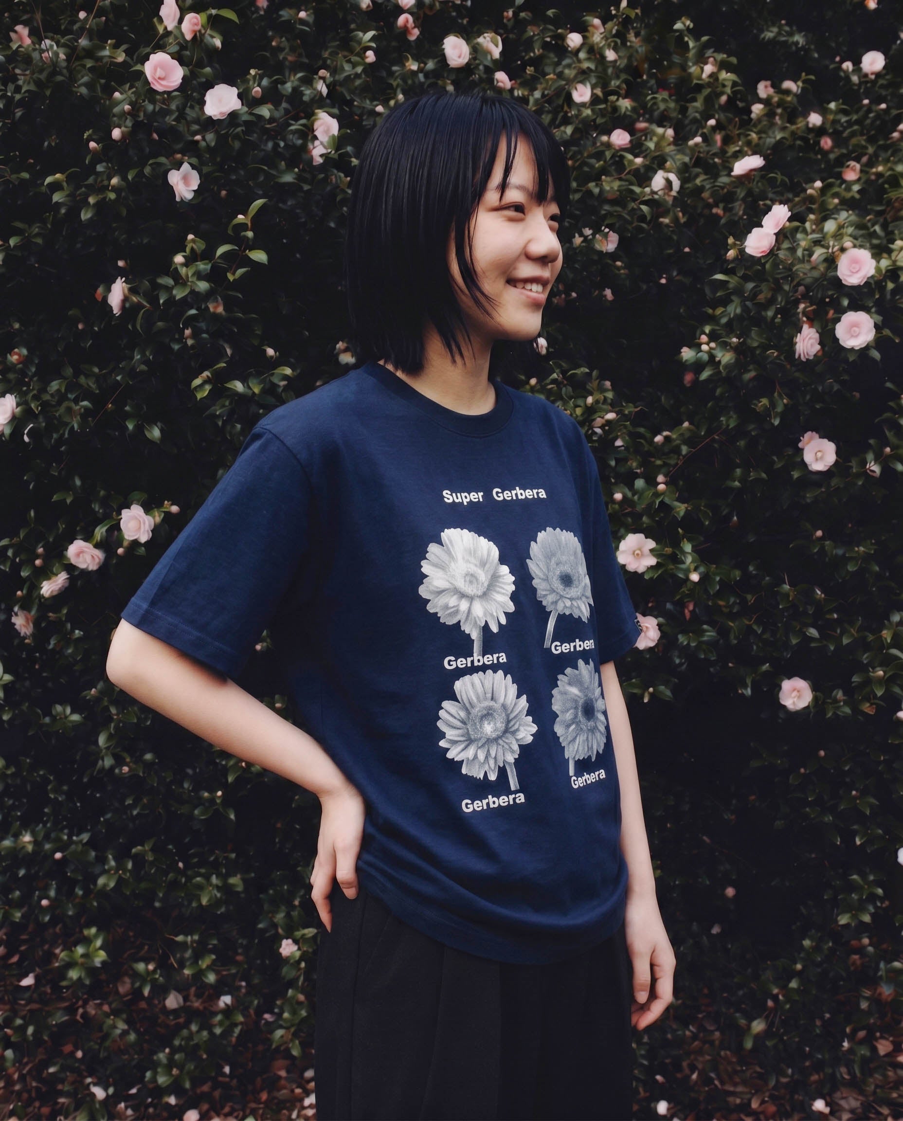 Gerbera Dot Tee    - June Limited